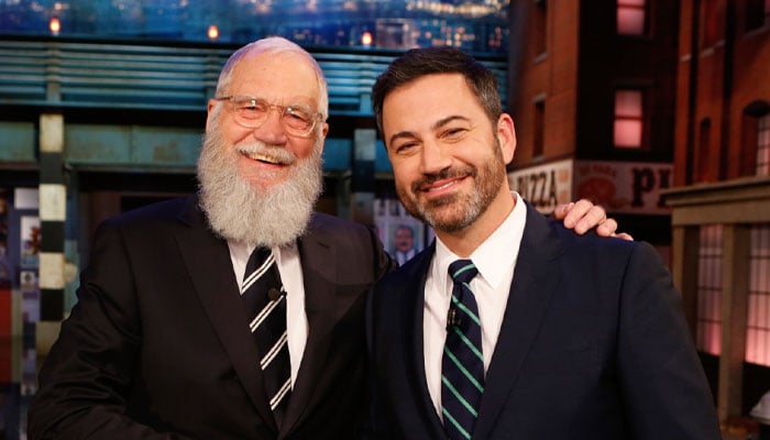David Letterman shares how Jimmy Kimmel reacted to suspension