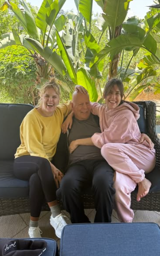 Bruce Willis appears to be all smiles with his daughter Scout amid dementia