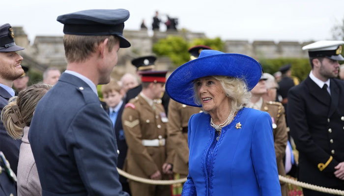 Queen Camilla showcases gift from Trump and Melania
