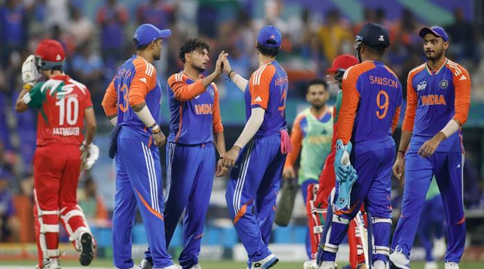 India continue flawless campaign in Asia Cup, defeat Oman  www.geo.tv