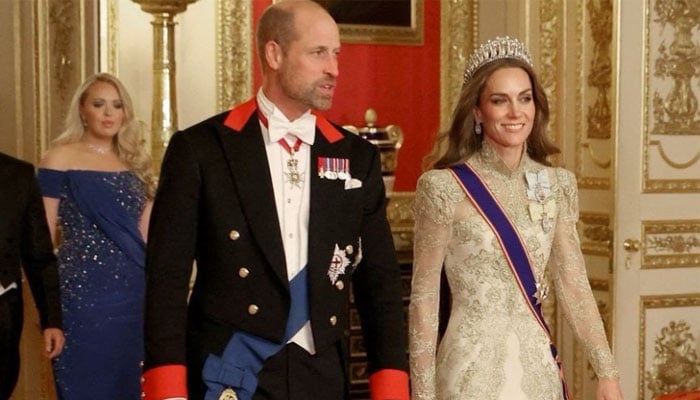 Trumps daughter shares photo with Prince William and Kate Middleton