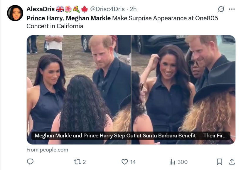 Prince Harry, Meghan Markle take to a benefit concert for first responders: Pics