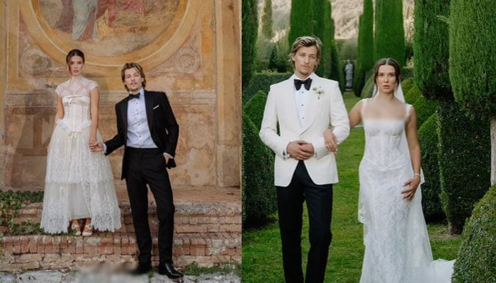 Millie Bobby Brown celebrates being wife of Jake Bongiovi