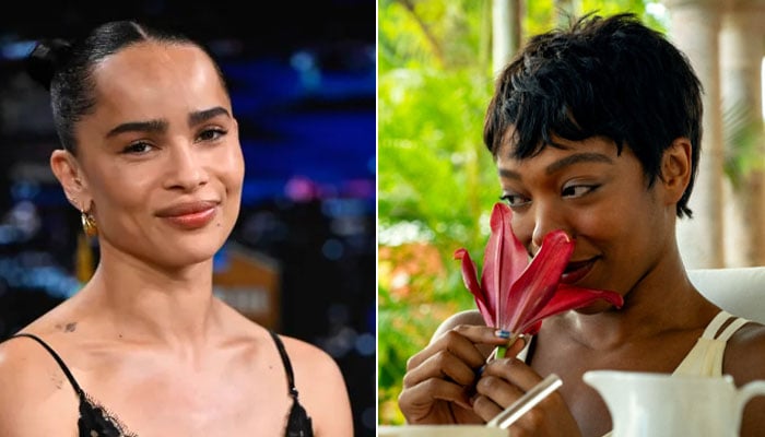 Zoë Kravitz, Naomi Ackie recall Blink Twice filming experience