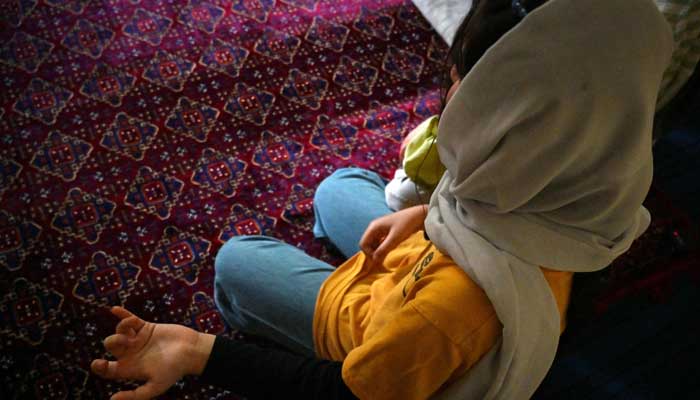 Afghan refugee girl Laylama is pictured during an interview with AFP at her residence in Islamabad on September 2, 2025. — AFP