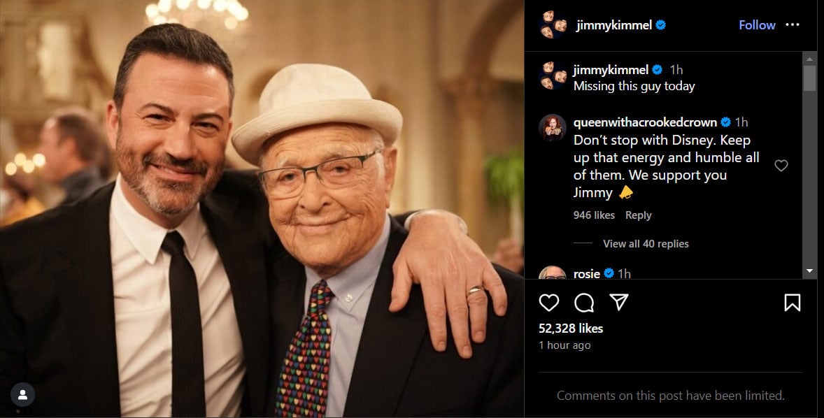 Jimmy Kimmel misses dear one after suspension