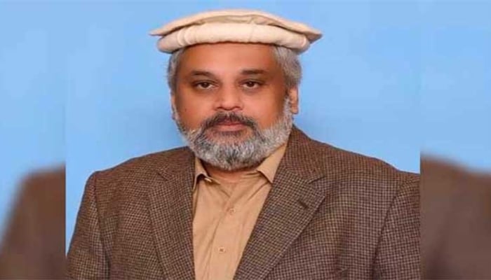 Sunni Ittehad Council leader Sahibzada can be seen in this undated image. — APP