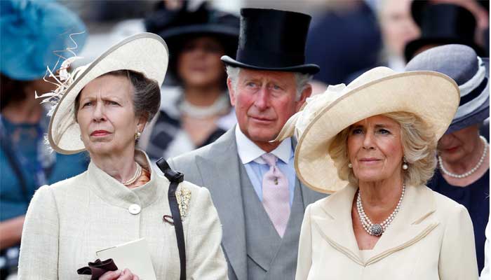 Princess Anne, King Charles and Queen Camilla: File photo