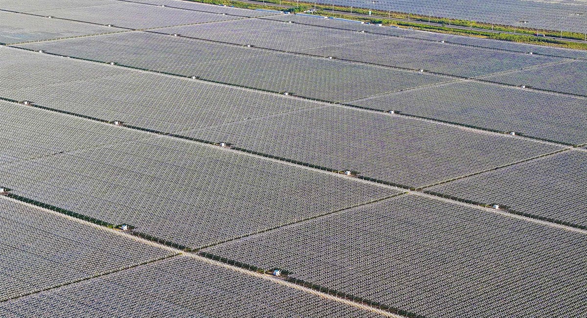 Solar panels are seen on fields and hilltops at the Yinchuan Fourth Photovoltaic Power Station in Yinchuan, in Chinas northern Ningxia region on September 24, 2025. — AFP