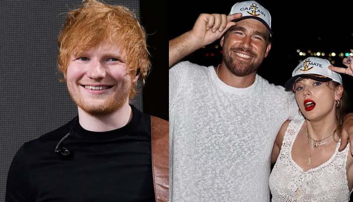 Ed Sheeran comments on Taylor Swift, Travis Kelce engagement