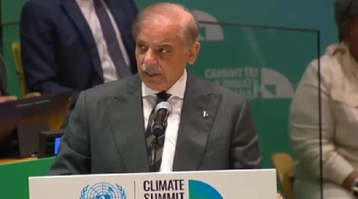 At UN summit, PM Shehbaz warns piling up debt won’t solve climate crisis