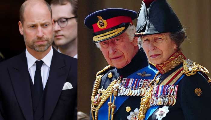 Princess Anne’s unveiling of King Charles portrait casts spotlight on William