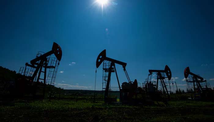 A view shows oil pump jacks outside Almetyevsk, in the Republic of Tatarstan, Russia July 14, 2025.— Reuters