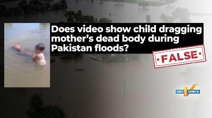 Fact-check: Staged video from India falsely linked to Pakistan floods