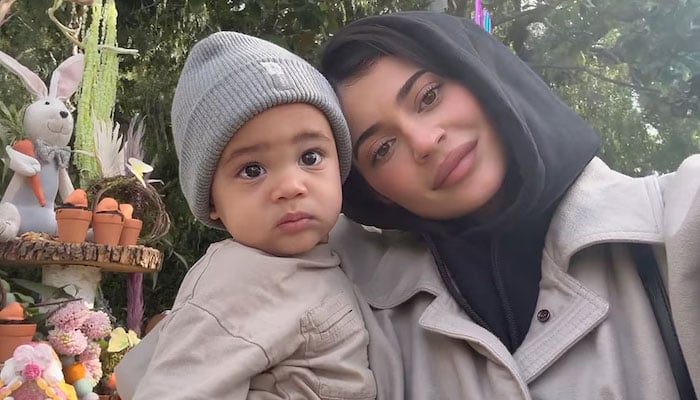 Kylie Jenner revives iconic Rise and Shine moment with son Aire