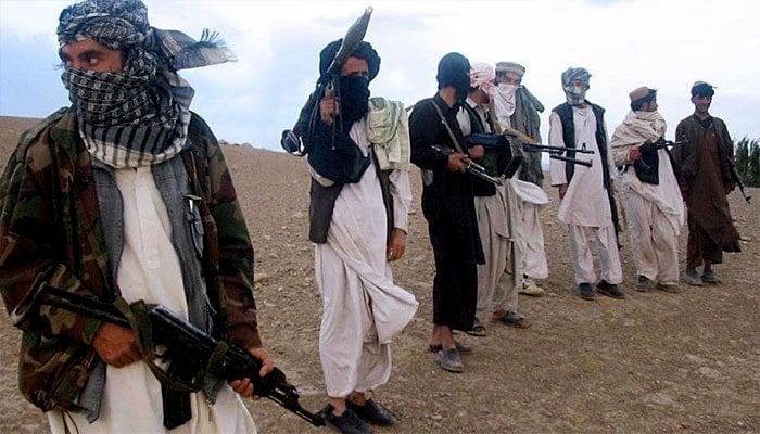 A representational image of militants. — AFP/File