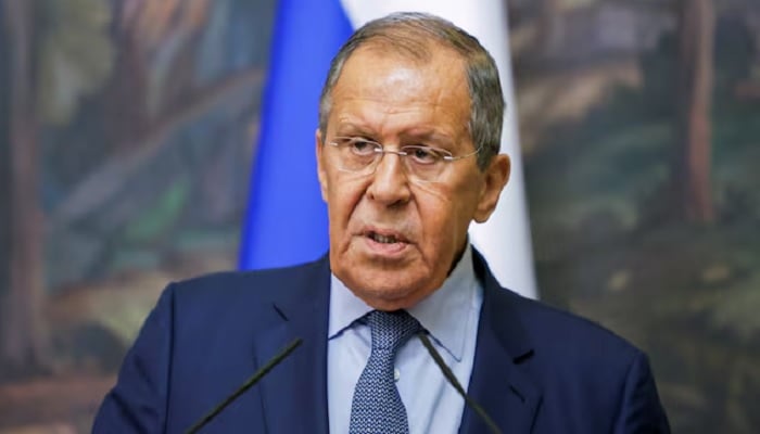 Russian Foreign Minister Sergei Lavrov attends a joint news conference on August 31, 2022. — Reuters