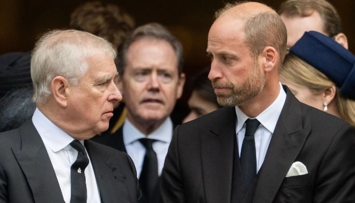 Prince William couldnt ignore Prince Andrews beahvior at funeral