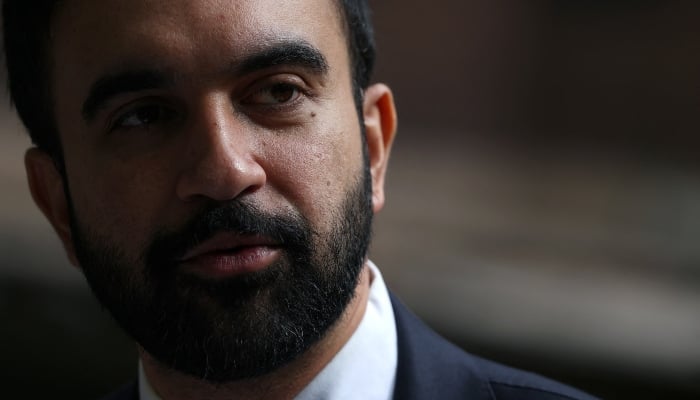 New York City mayoral candidate Zohran Mamdani speaks to the media during a press conference in New York City, US,September 29, 2025. — Reuters