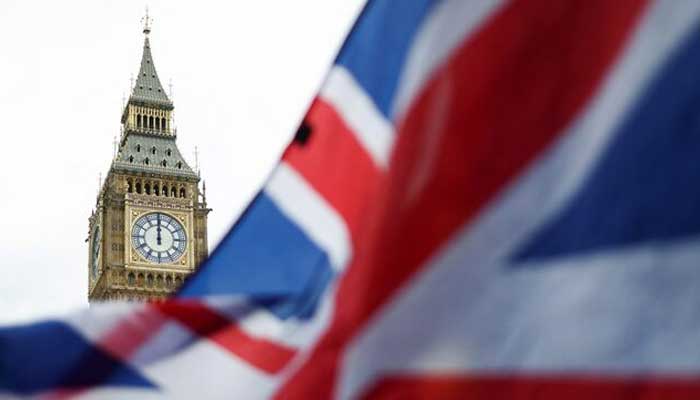 The Union Jack flag is flown outside the Houses of Parliament, in London, Britain February 9, 2022. —Reuters