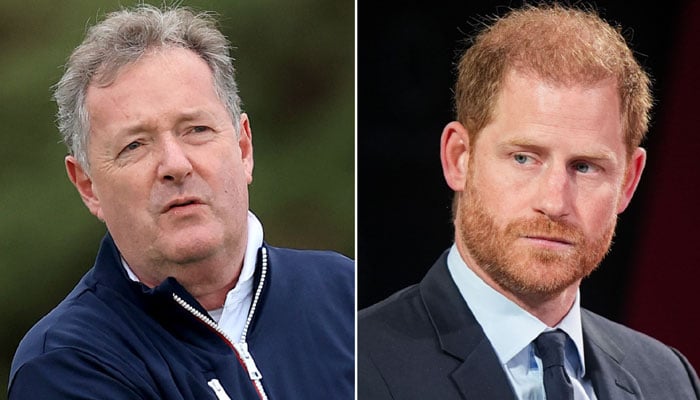 Piers Morgan strongly reacts to Prince Harrys men in grey suits remarks