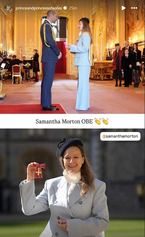 Prince William awards knighthood to Gary Oldman at Windsor Castle