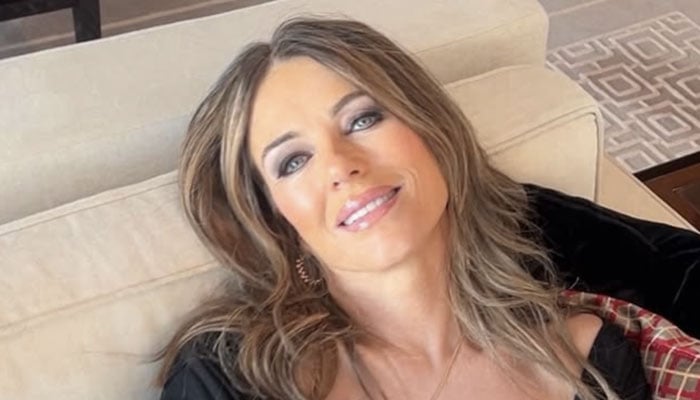 Elizabeth Hurley says she avoids alcohol now