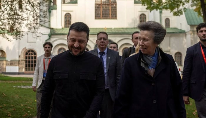 Buckingham Palace finally shares details of Princess Annes secret visit to Ukraine