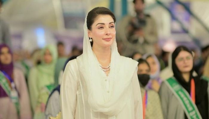 Punjab Chief Minister Maryam Nawaz attends a ceremoney in Lahore on October 2, 2025. —Facebook/Maryam Nawaz