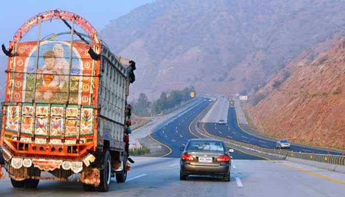 Vehicles pictured while passing through a motorway. — AFP/File