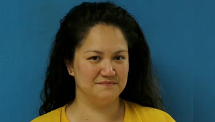 Elizabeth Wolf, accused of the attempted drowning of a 3-year-old Palestinian-American Muslim girl, poses for an undated police booking photograph in the Dallas suburb of Euless, Texas, US. — Reuters