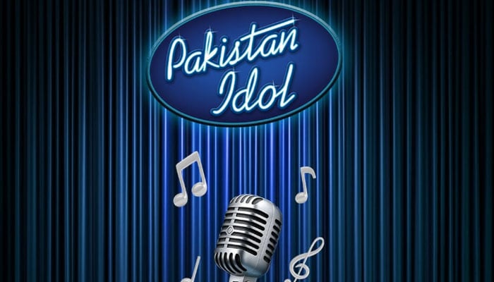 The photograph shows Pakistan Idols official logo. — Instagram(@pakistanidol)