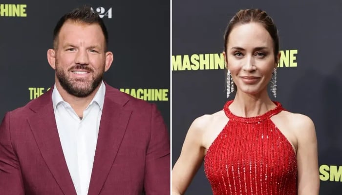 Photo: Ryan Bader praises Emily Blunts curiosity: She was amazing