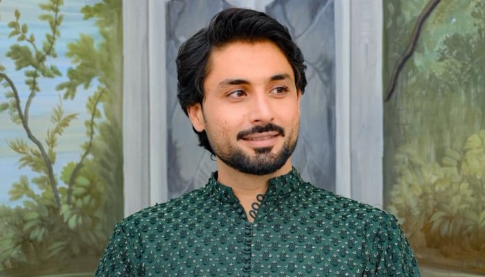 An undated picture of Pakistan cricketer Abrar Ahmed. — X