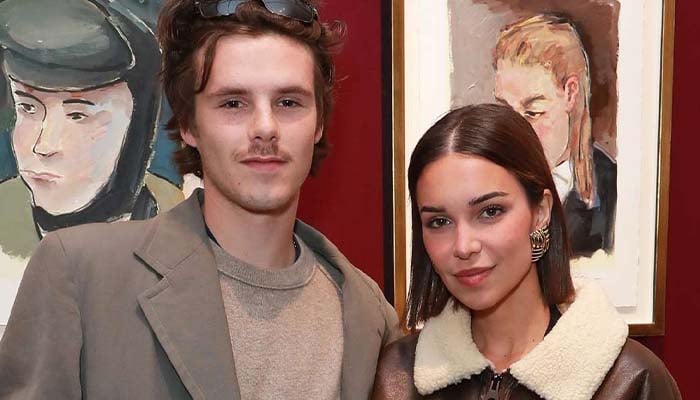 Cruz Beckham girlfriend Jackie Apostel reacts to troll over their age gap