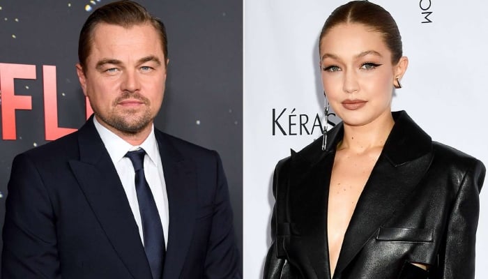 Photo: Gigi Hadid was smitten with Leonardo DiCaprio: Source