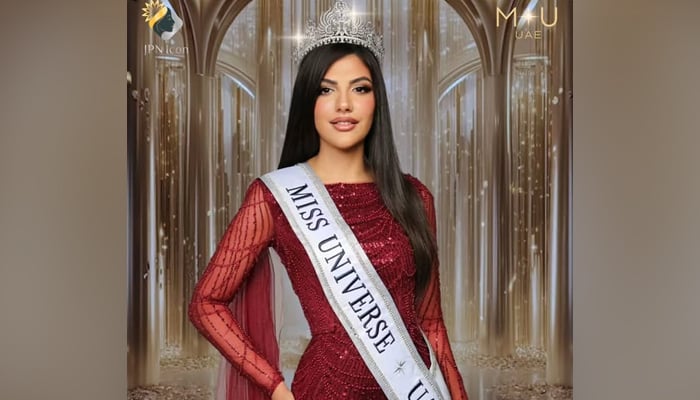 26-year-old fashion student, Mariam Mohamed, has been crowned Miss Universe UAE 2025, October 5, 2025.  — instagram/@missuniverseuae2025