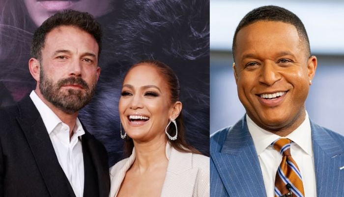 Jennifer Lopez reacts to Craig Melvins question about her divorce from Ben Affleck