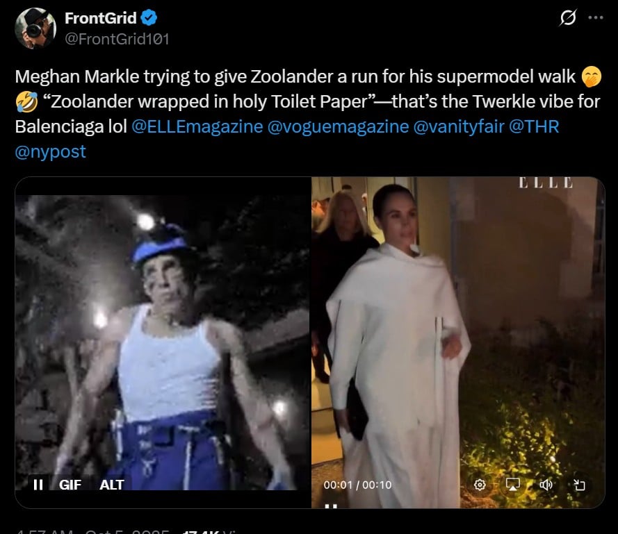 Meghan Markle mocked over Zoolander walk after latest outing