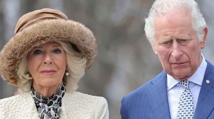 King Charles and Queen Camilla during Buckingham Palace renovation