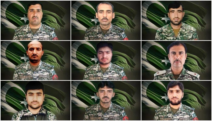 Security personnel martyred during an intelligence-based operation in Khyber Pakhtunkhwa’s Orakzai district. — ISPR