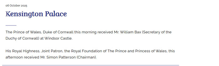 Buckingham Palace breaks silence on Prince Williams secret meeting amid shockwaves through the palace