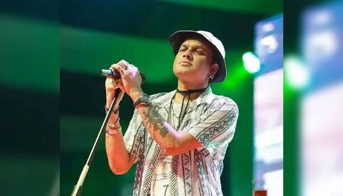 Late Indian singer Zubeen Garg performs during an event. — Facebook/ Rajiv Engleng/File