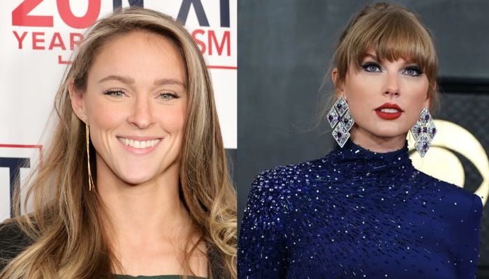 Kylie Kelce says her daughter Elliotte loves THIS song from Taylor Swifts The Life of a Showgirl