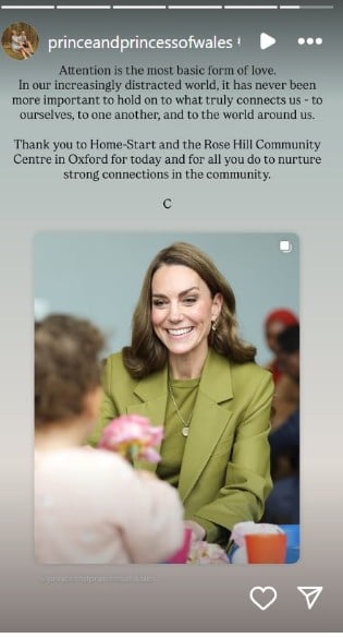 Kate Middleton, the Princess of Wales shares personal message after Oxford visit
