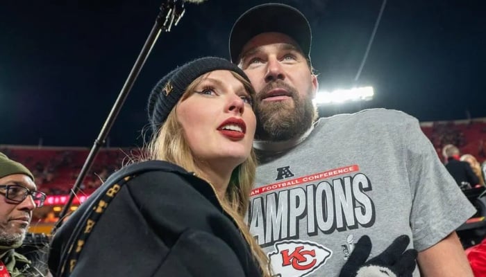 Photo: Taylor Swift reveals Travis Kelces new dance best friend
