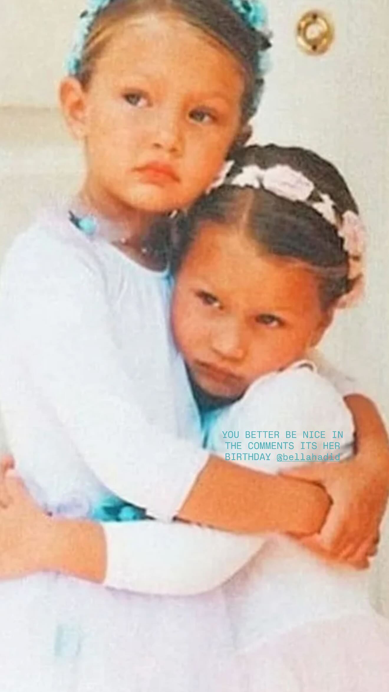 Gigi Hadid celebrates sister Bellas 29th birthday