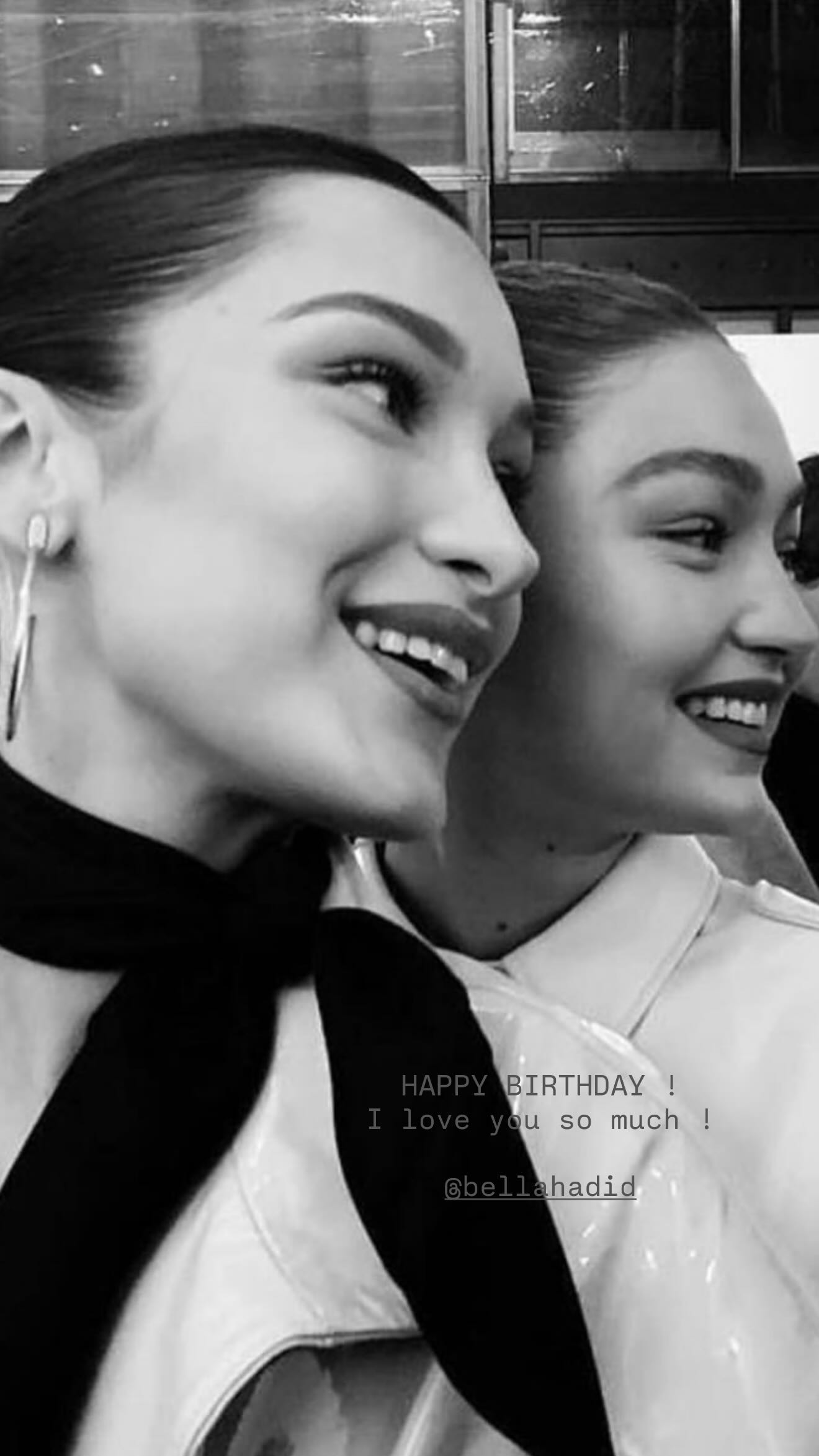 Gigi Hadid celebrates sister Bellas 29th birthday