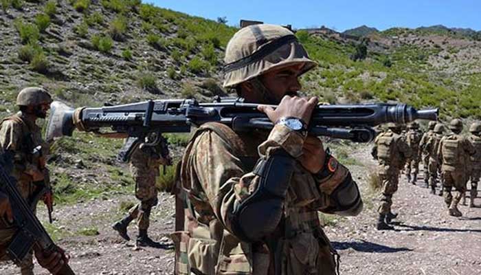 Pakistan Army troops pictured during an operation. — ISPR/File