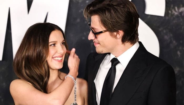 Millie Bobby Brown and Jake Bongiovi celebrate family moment with baby daughter